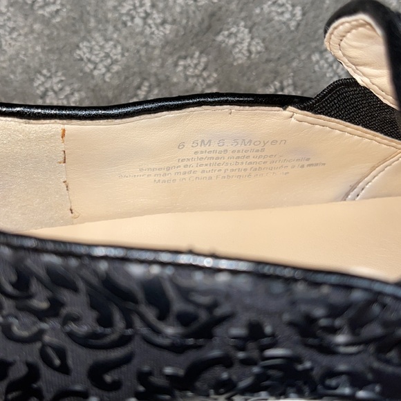 Karl Lagerfeld Paris Embroidered Slip-On Sneakers - Picture 7 of 8